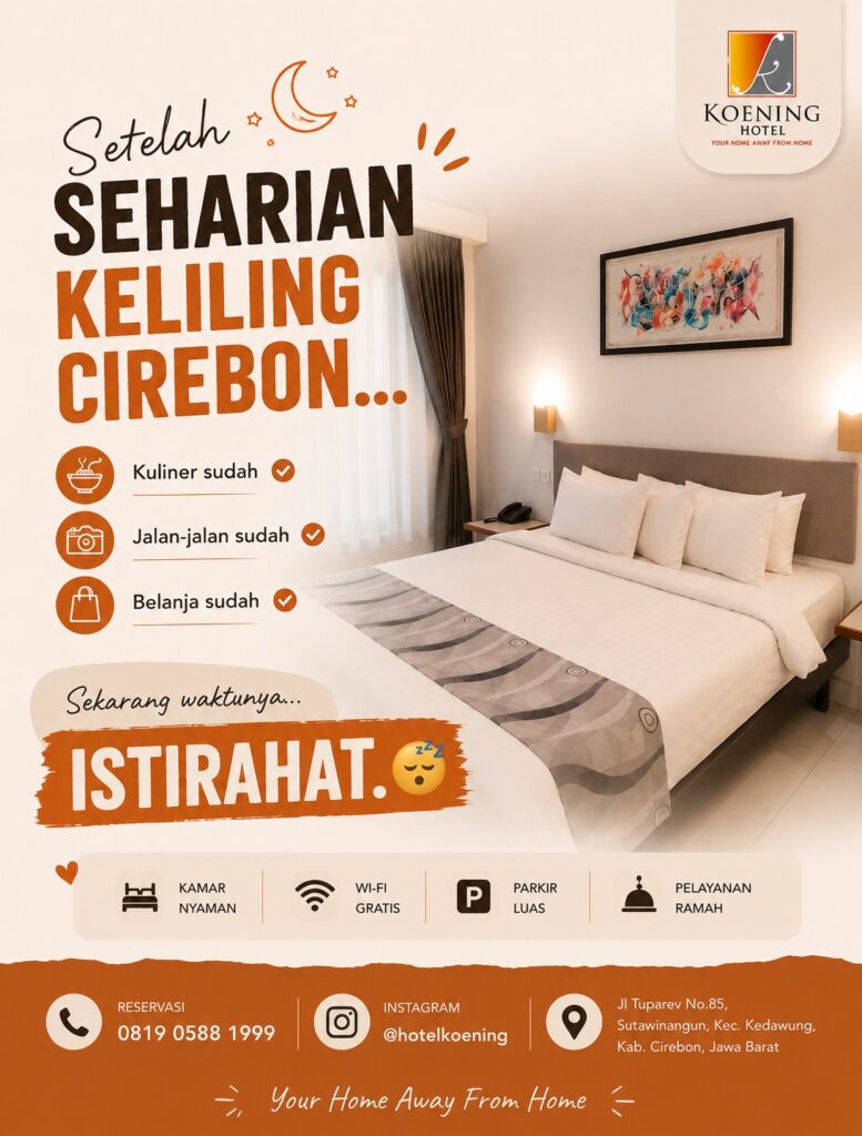 amar Hotel Koening Cirebon yang nyaman untuk beristirahat